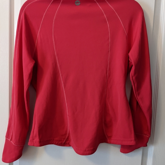 Avia Fushia Half Zipper Athleisure Top- Size Large - Picture 5 of 6